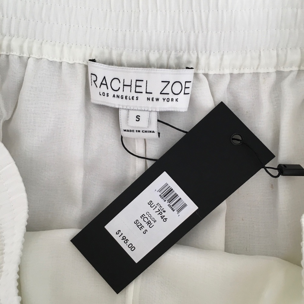 NWT Rachel Zoe Silk Stephanie Embroidered Short S - Picture 8 of 11